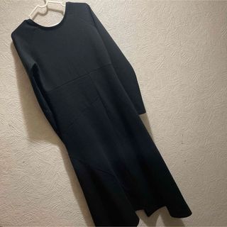 マウジー(moussy)のmoussy ワンピース　ブラック(ロングワンピース/マキシワンピース)