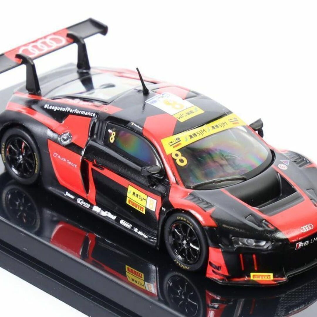 AUDI(アウディ)のラスト！TARMAC  ミニカー 1/64 Audi R8  LMS #8 自動車/バイクの自動車(車内アクセサリ)の商品写真