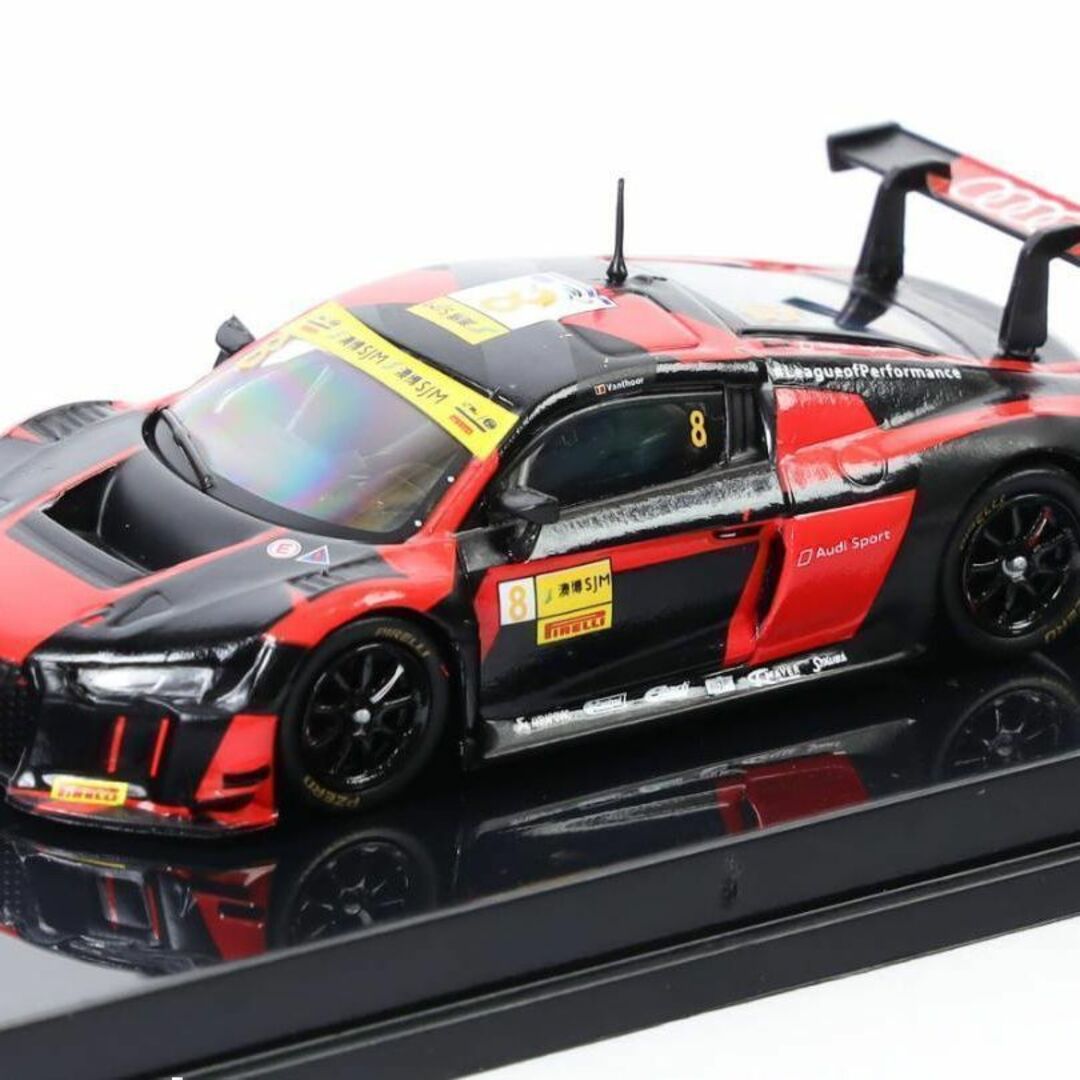 AUDI(アウディ)のラスト！TARMAC  ミニカー 1/64 Audi R8  LMS #8 自動車/バイクの自動車(車内アクセサリ)の商品写真