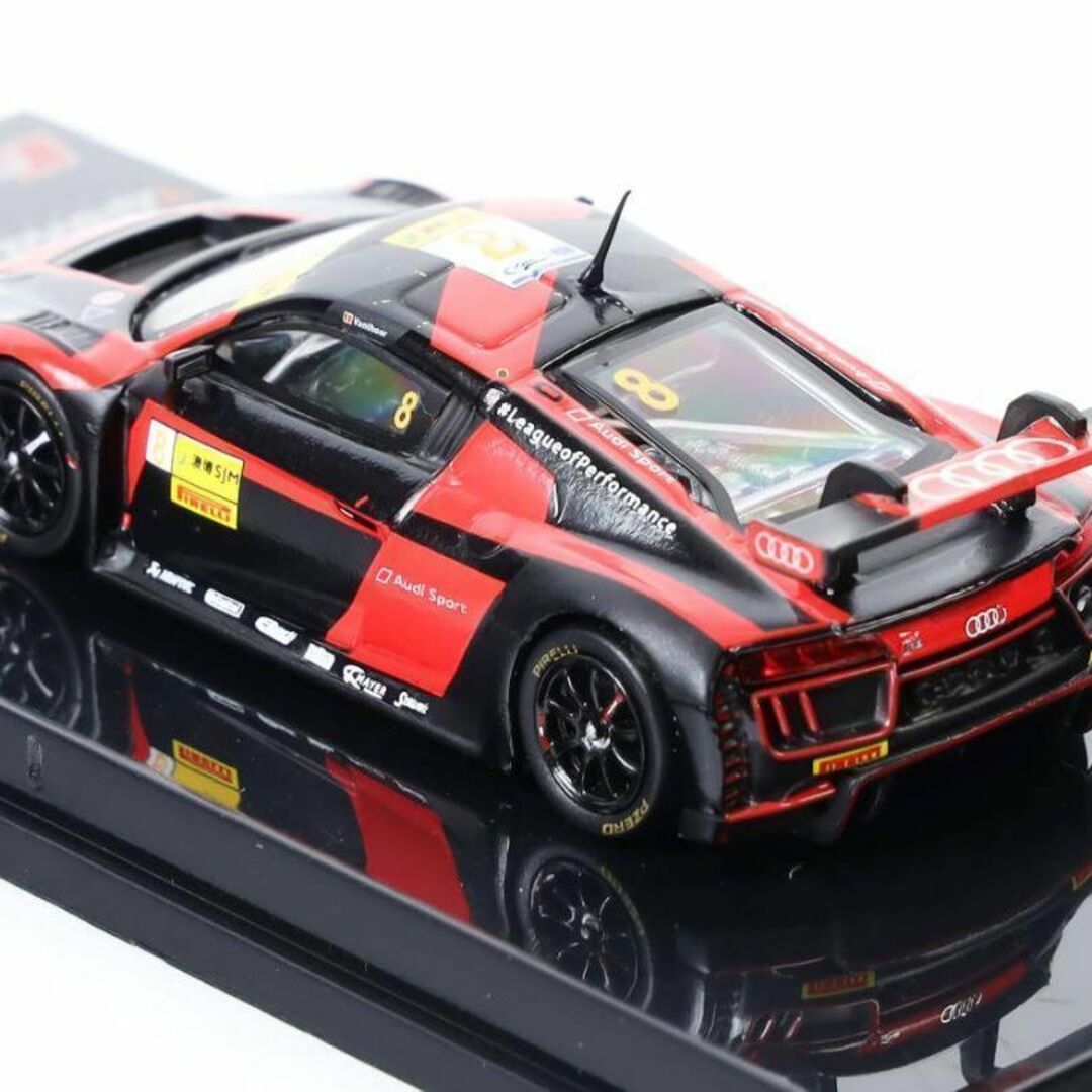 AUDI(アウディ)のラスト！TARMAC  ミニカー 1/64 Audi R8  LMS #8 自動車/バイクの自動車(車内アクセサリ)の商品写真