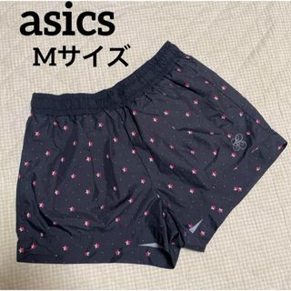 アシックス(asics)のasics ランニングショートパンツ　星柄　Mサイズ(ウェア)