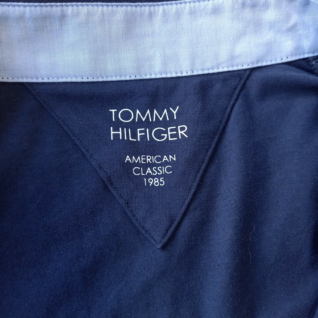 TOMMY HILFIGER(トミーヒルフィガー)のTOMMY HILFIGER 七分袖 トップス レディース Sサイズ レディースのトップス(カットソー(長袖/七分))の商品写真