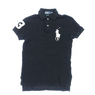 ポロラルフローレン(POLO RALPH LAUREN)のポロ ラルフローレン ポロシャツ コットン100% ブラック系【AFB42】(ポロシャツ)