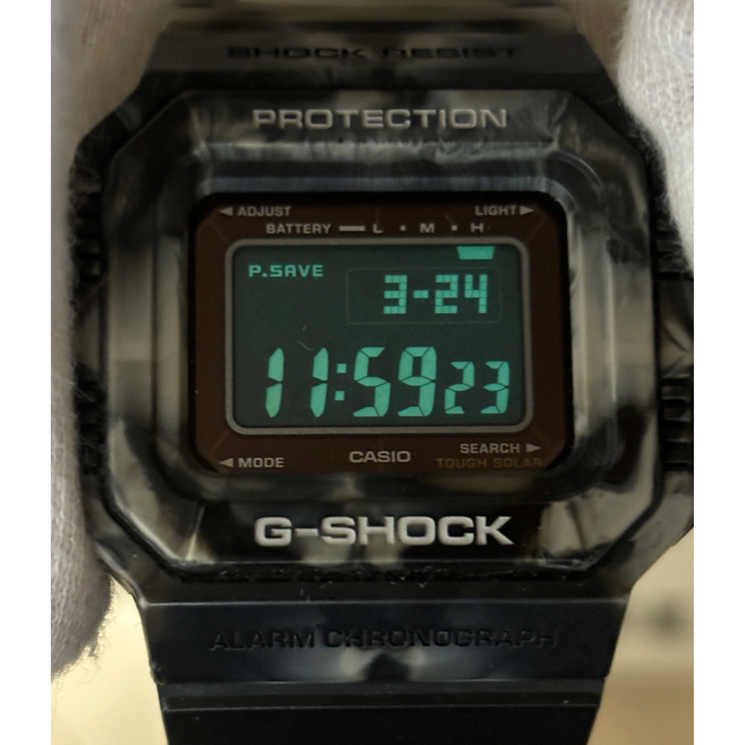 G-SHOCK(ジーショック)のG-SHOCK/ジャミン/G-5500/迷彩/マーブル/カモ/ソーラー/反転液晶 メンズの時計(腕時計(デジタル))の商品写真