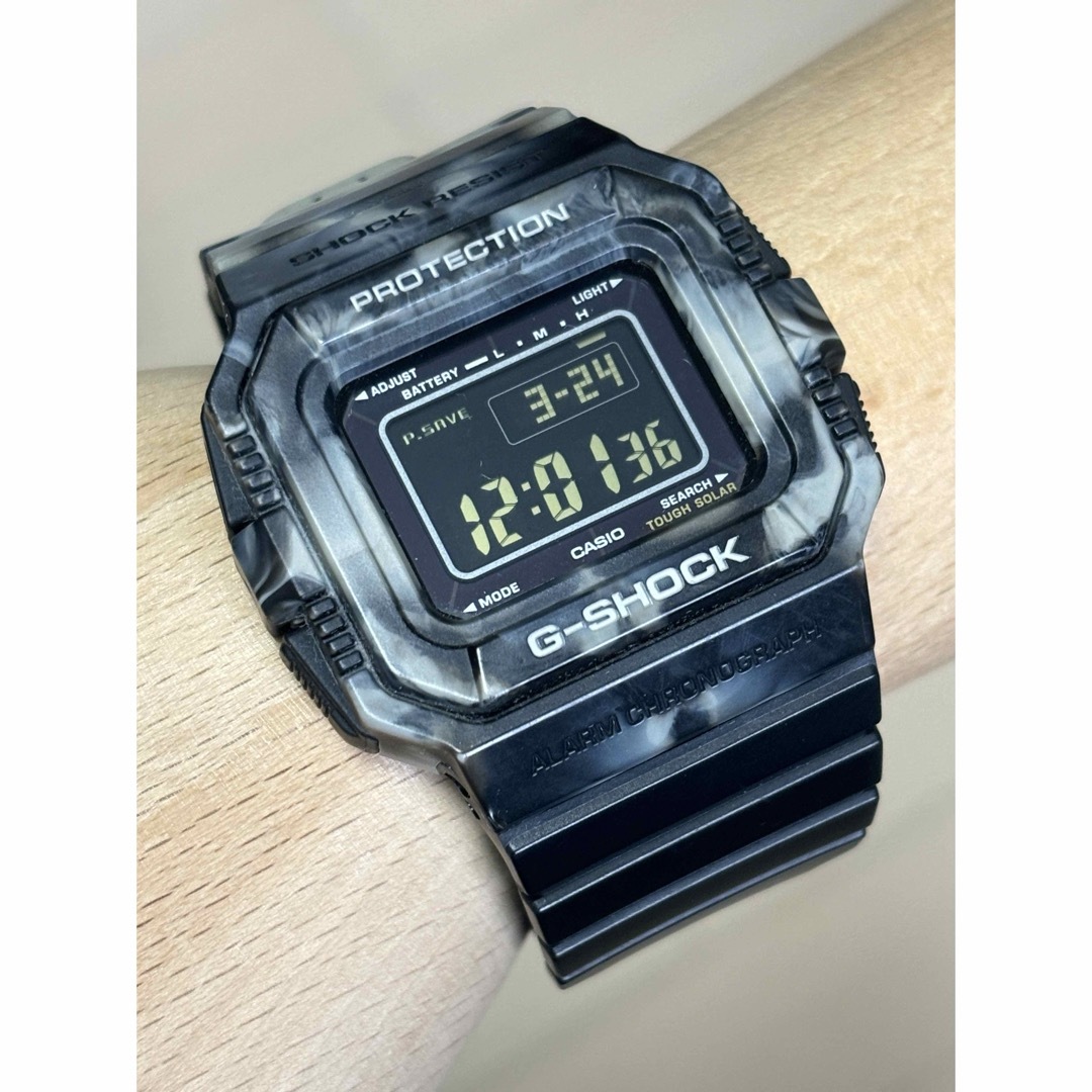 G-SHOCK(ジーショック)のG-SHOCK/ジャミン/G-5500/迷彩/マーブル/カモ/ソーラー/反転液晶 メンズの時計(腕時計(デジタル))の商品写真