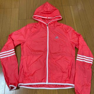 アディダス(adidas)のアディダス　軽量ウィンドブレーカー　Lレディース　トレーニングウェア　ランニング(ウェア)