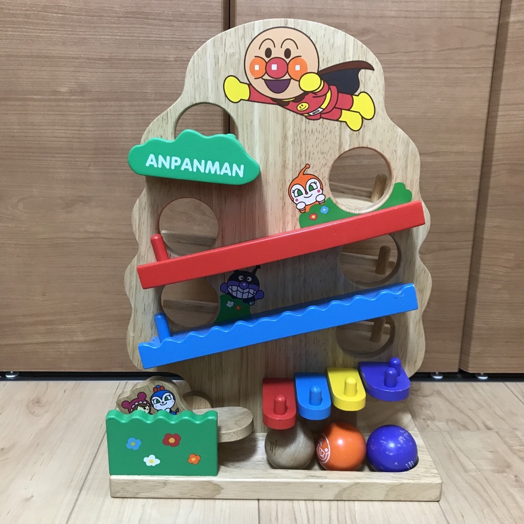 アンパンマン(アンパンマン)のアンパンマン  木のおもちゃ　ジョイパレット キッズ/ベビー/マタニティのおもちゃ(知育玩具)の商品写真