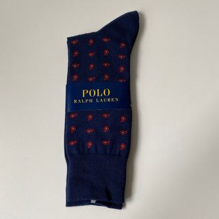 ポロラルフローレン(POLO RALPH LAUREN)のPOLOラルフローレン ソックス ペイズリー柄 おしゃれ靴下 メンズ 未使用(ソックス)