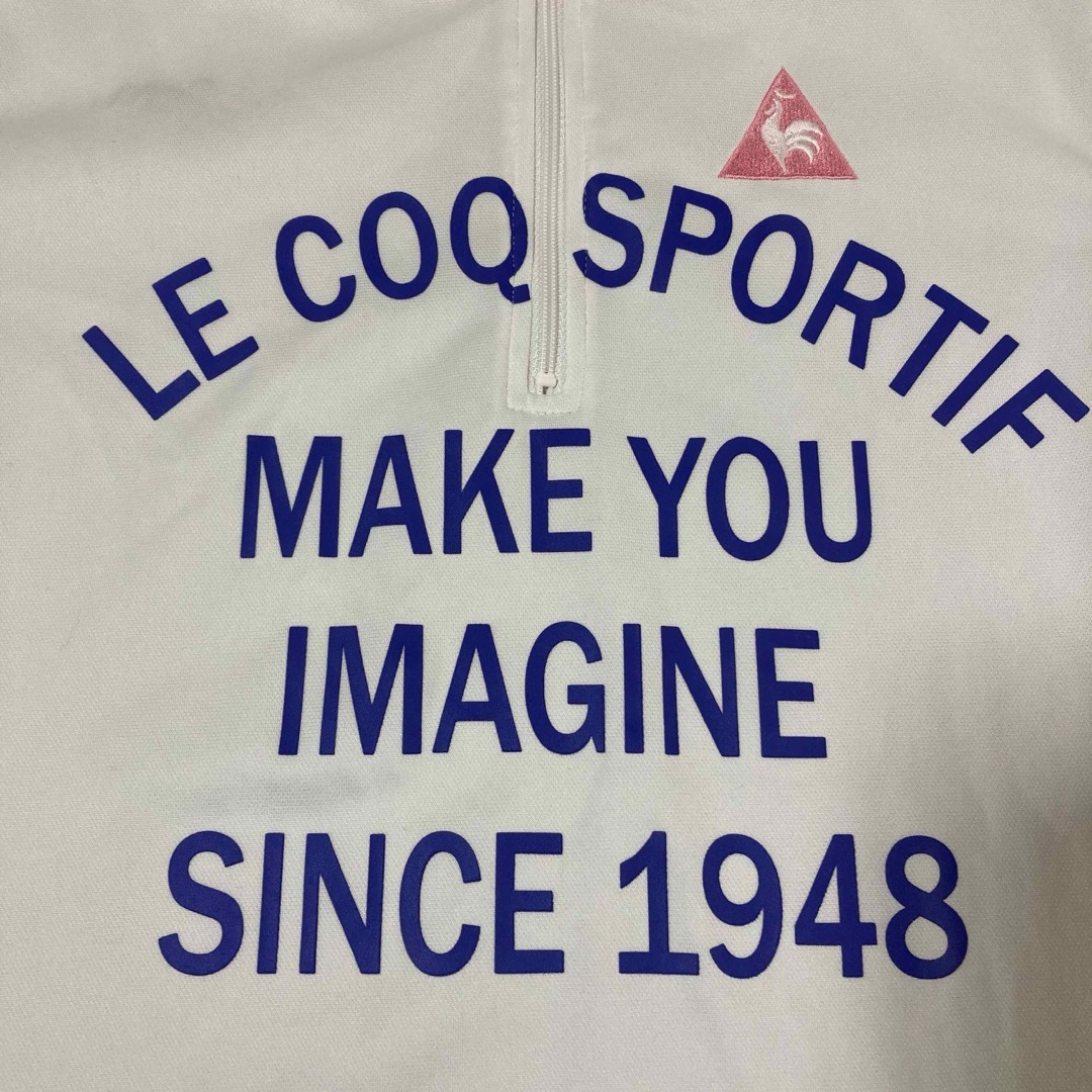 le coq sportif(ルコックスポルティフ)のルコックゴルフコレクション　半袖ゴルフシャツ　L レディースゴルフウェア スポーツ/アウトドアのゴルフ(ウエア)の商品写真