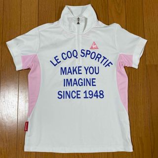 ルコックスポルティフ(le coq sportif)のルコックゴルフコレクション　半袖ゴルフシャツ　L レディースゴルフウェア(ウエア)