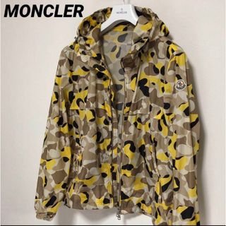 モンクレール(MONCLER)のモンクレール　MONCLER  ナイロンパーカー  カモフラ柄　国内正規品(ナイロンジャケット)