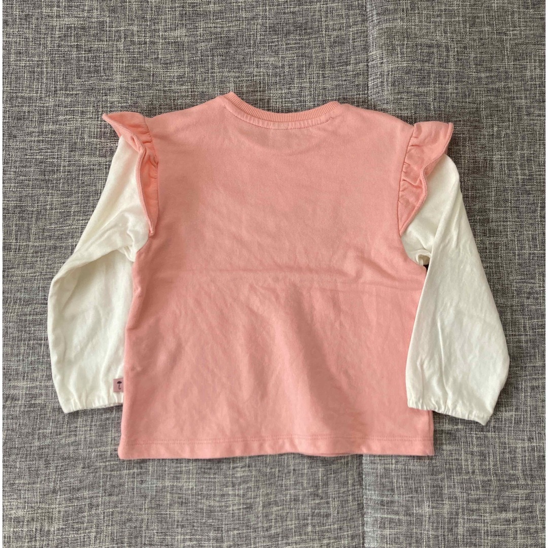 moimoln(モイモルン)の95cmモイモルンセットアップ女の子 キッズ/ベビー/マタニティのキッズ服女の子用(90cm~)(Tシャツ/カットソー)の商品写真