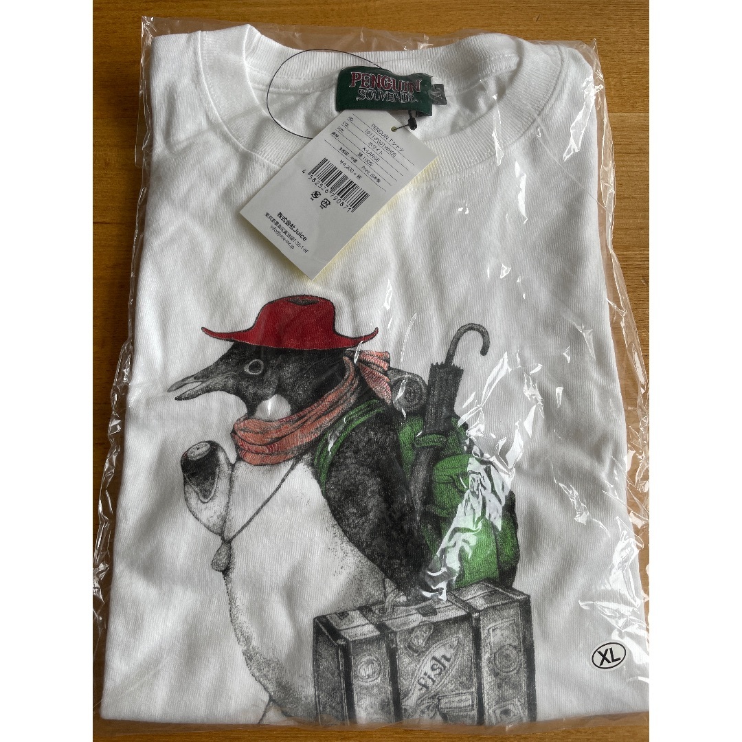 【新品】ヒグチユウコ  ペンギンスーベニア　Tシャツ メンズのトップス(Tシャツ/カットソー(半袖/袖なし))の商品写真
