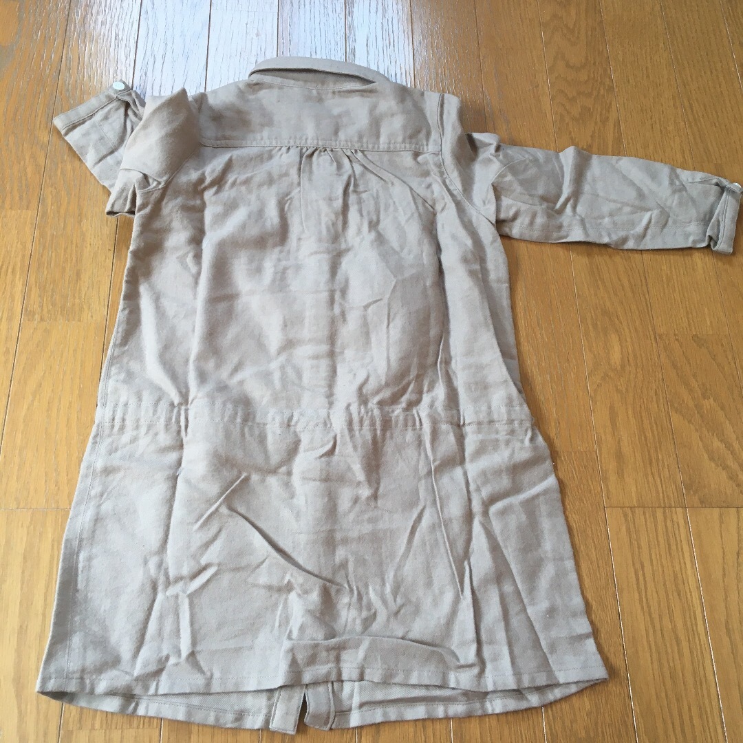 ベルメゾン(ベルメゾン)の新品　ベルメゾン　春　ワンピース　長袖　120 キッズ/ベビー/マタニティのキッズ服女の子用(90cm~)(ワンピース)の商品写真