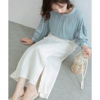 Noble - 【新品】NOBLE ×CACHECスリットマキシスカート　中村麻美