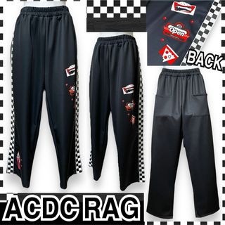 エーシーディーシーラグ(ACDC RAG)の【新品/ACDC RAG】サイドチェッカー柄☆ヤミーダイナージャージパンツ(カジュアルパンツ)