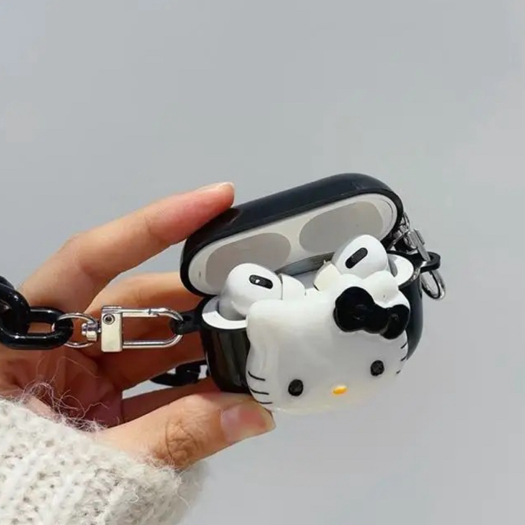 AirPods proケース　チェーン付きケースカバー スマホ/家電/カメラのスマホアクセサリー(その他)の商品写真