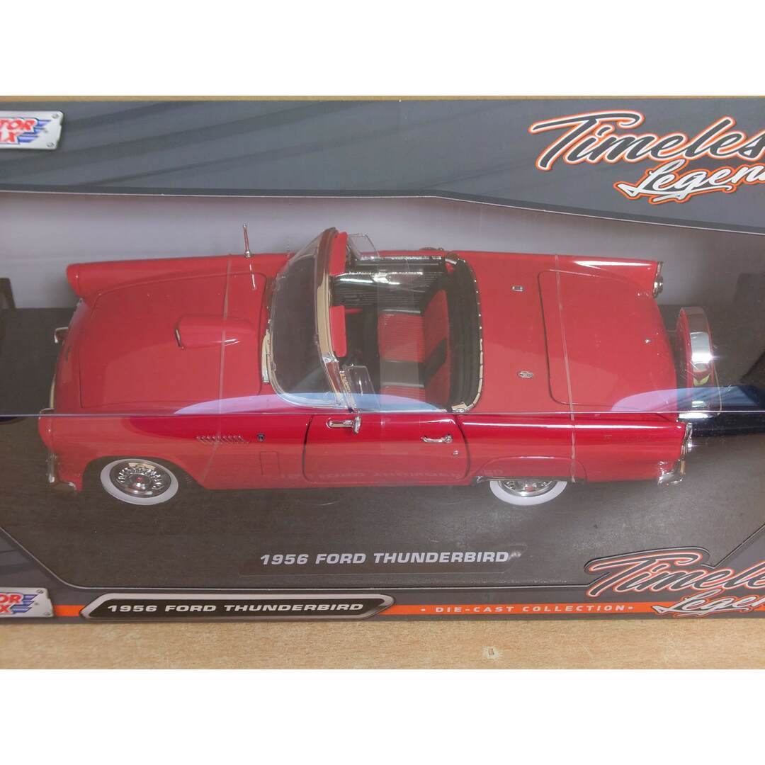 1/18 フォード サンダーバード オープンクーペ レッド 1956 Ford 1/18 フォード サンダーバード オープンクーペ レッド 1956 Ford