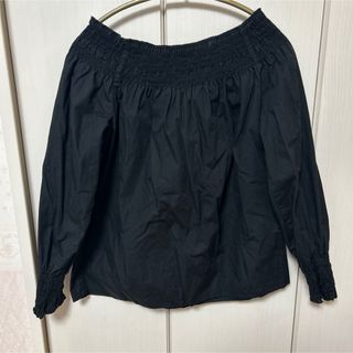 ザラ(ZARA)のZARA オフショル ブラウス XS ブラック(シャツ/ブラウス(長袖/七分))