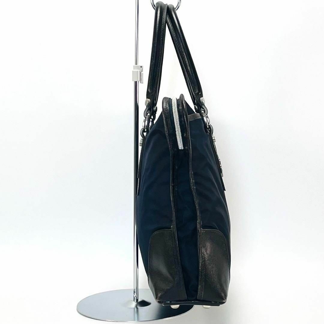 Orobianco(オロビアンコ)のオロビアンコ ビジネスバッグ トートバッグ ネイビー A4収納可 通勤 仕事 メンズのバッグ(ビジネスバッグ)の商品写真