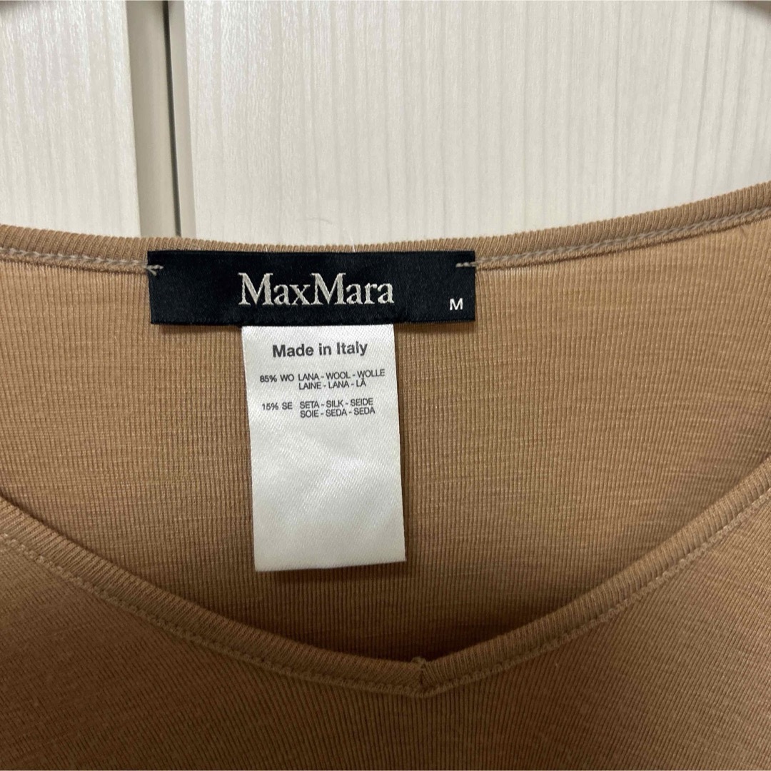 Max Mara(マックスマーラ)のMaxMara キャメル ニット 薄手 レディースのトップス(ニット/セーター)の商品写真