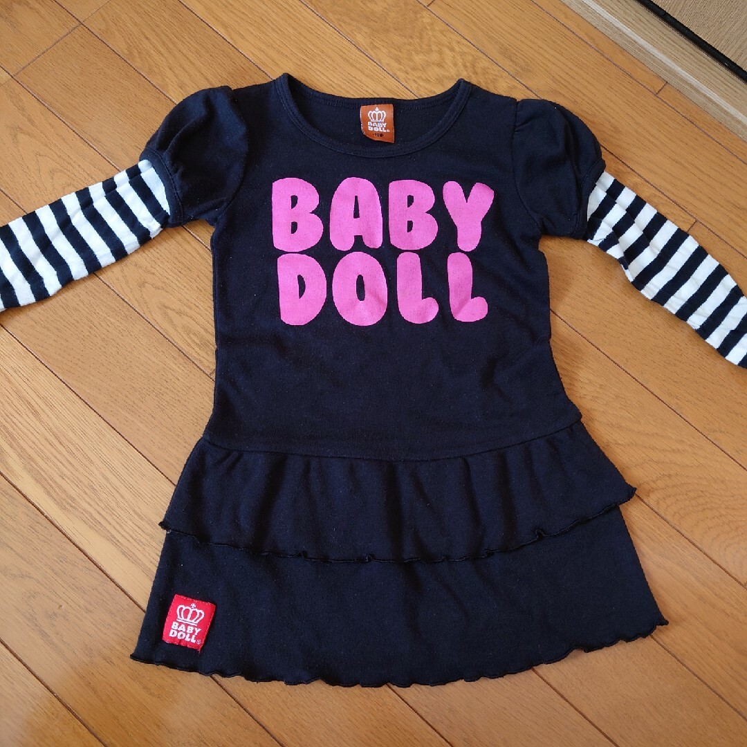 BABYDOLL(ベビードール)のベビードール ロンT 半袖 ワンピース まとめ売り キッズ/ベビー/マタニティのキッズ服女の子用(90cm~)(Tシャツ/カットソー)の商品写真