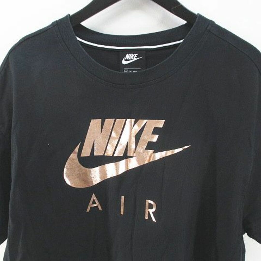NIKE(ナイキ)のナイキ NIKE 半袖 Tシャツ カットソー XS 黒系 ブラック ト ロゴ  メンズのトップス(Tシャツ/カットソー(半袖/袖なし))の商品写真