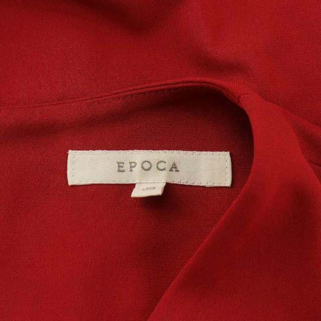 EPOCA(エポカ)のエポカ EPOCA ワンピース ノースリーブ ミモレ ロング 38 M 赤 レディースのワンピース(ロングワンピース/マキシワンピース)の商品写真