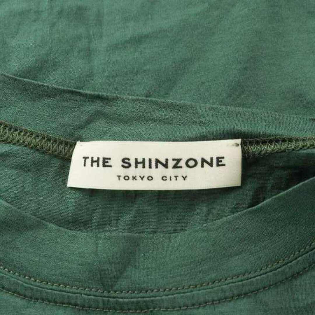 Shinzone(シンゾーン)のシンゾーン 23SS シアーフットボールTシャツ カットソー 36 F0 F 緑 レディースのトップス(その他)の商品写真