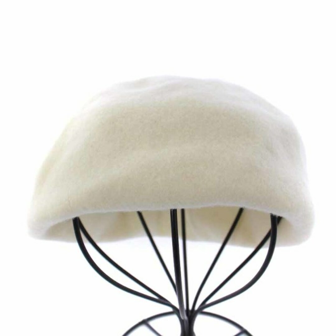 other(アザー)のシャポードオー 帽子 ベレー帽 ウール 56～58cm 白 ホワイト レディースの帽子(ハンチング/ベレー帽)の商品写真