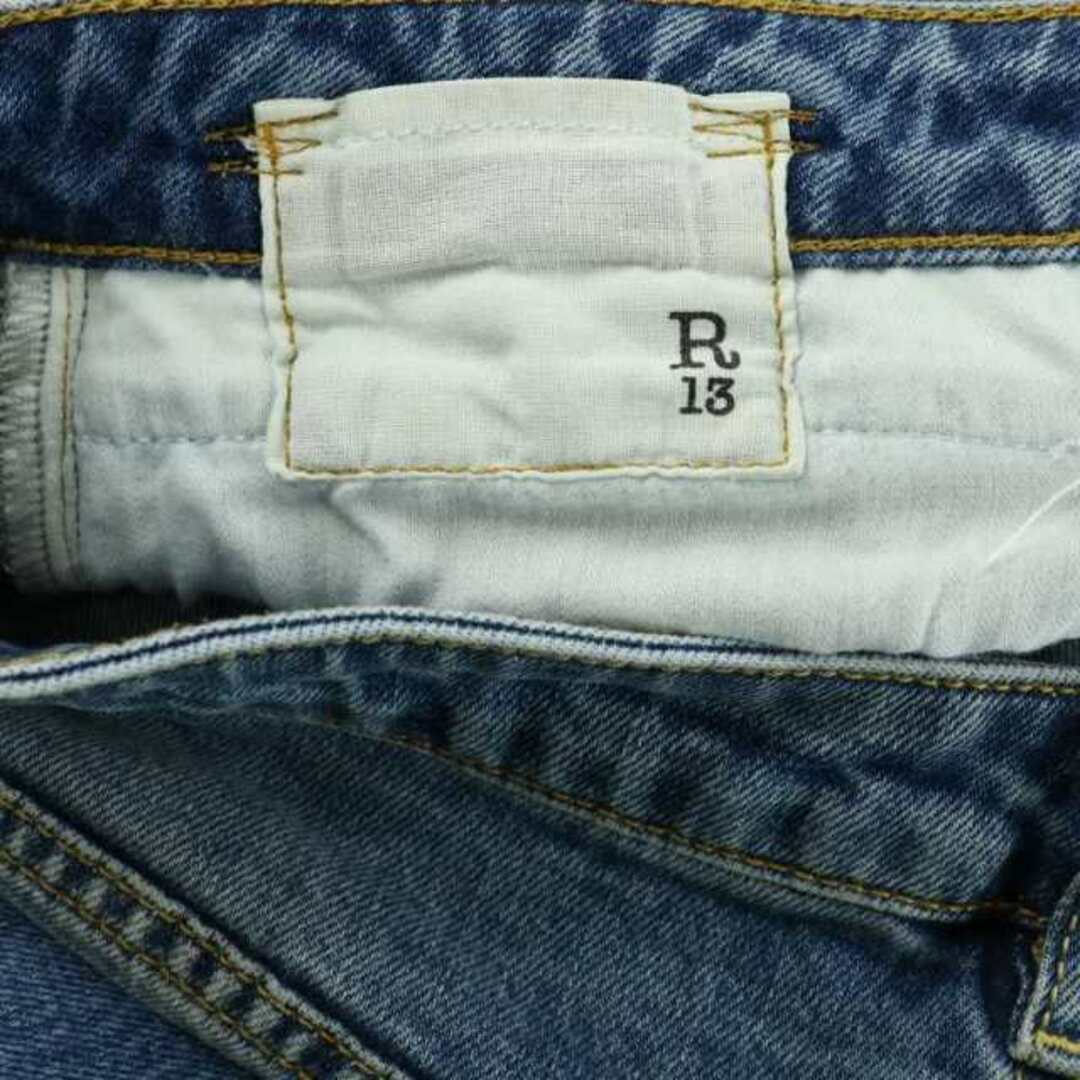 R13(アールサーティーン)のR13 Boy Straight デニムパンツ ジーンズ USED加工 31 メンズのパンツ(デニム/ジーンズ)の商品写真