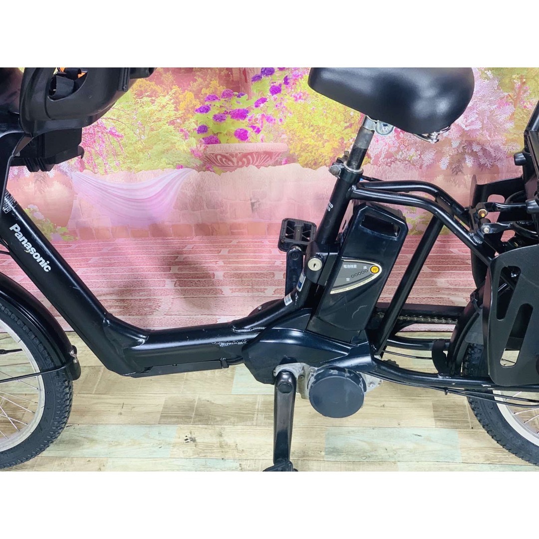 6025パナソニック3人乗り子供乗せ電動アシスト自転車20インチ - 自転車本体 6025パナソニック3人乗り子供乗せ電動アシスト自転車20インチ - 自転車本体