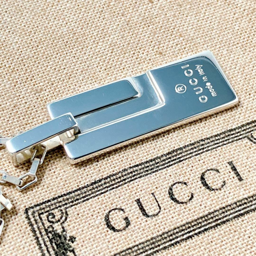 Gucci(グッチ)の【洗浄済】グッチ GUCCI 925 ネックレス シルバー レディース OT17 レディースのアクセサリー(ネックレス)の商品写真