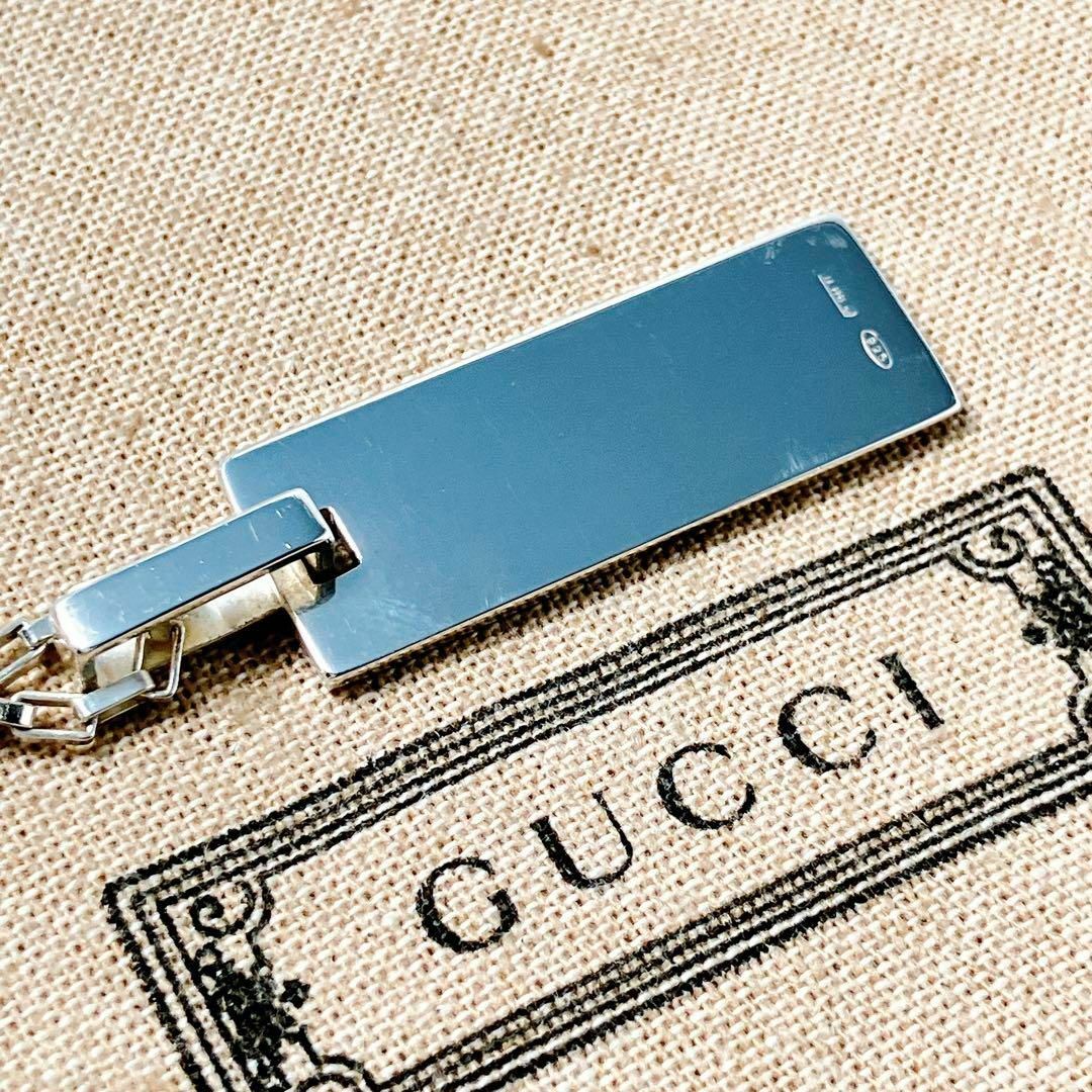 Gucci(グッチ)の【洗浄済】グッチ GUCCI 925 ネックレス シルバー レディース OT17 レディースのアクセサリー(ネックレス)の商品写真