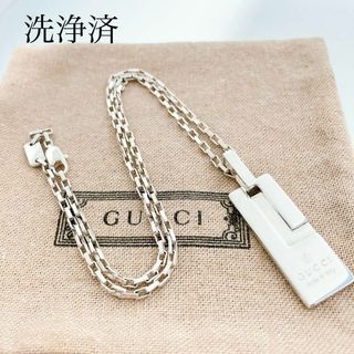 グッチ(Gucci)の【洗浄済】グッチ GUCCI 925 ネックレス シルバー レディース OT17(ネックレス)