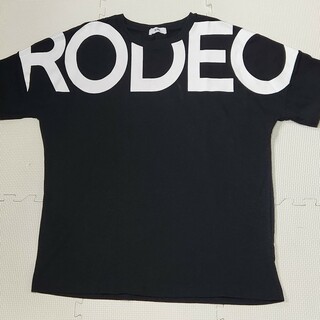 ロデオクラウンズワイドボウル(RODEO CROWNS WIDE BOWL)のRCWB ロデオクラウンズ ロゴプリント 半袖Tシャツ(Tシャツ/カットソー(半袖/袖なし))