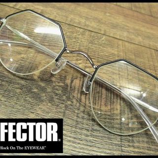 EFFECTOR - エフェクター BIS2 チタン クラウンパント ブローライン 眼鏡 サングラス