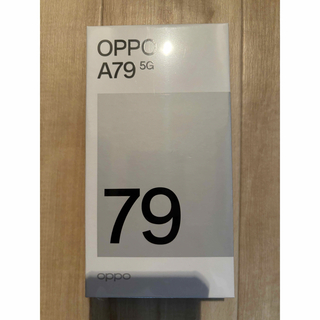 オッポ(OPPO)のOPPO A79 5G NA ミステリーブラック　新品、未開封(スマートフォン本体)