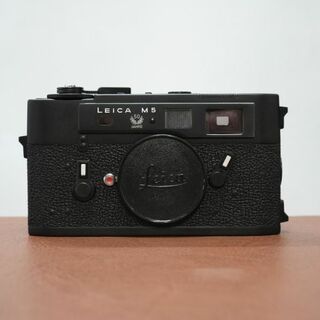 ライカ(LEICA)のLEICA M5 50 JAHRE 50周年記念モデル Black 200-C (フィルムカメラ)
