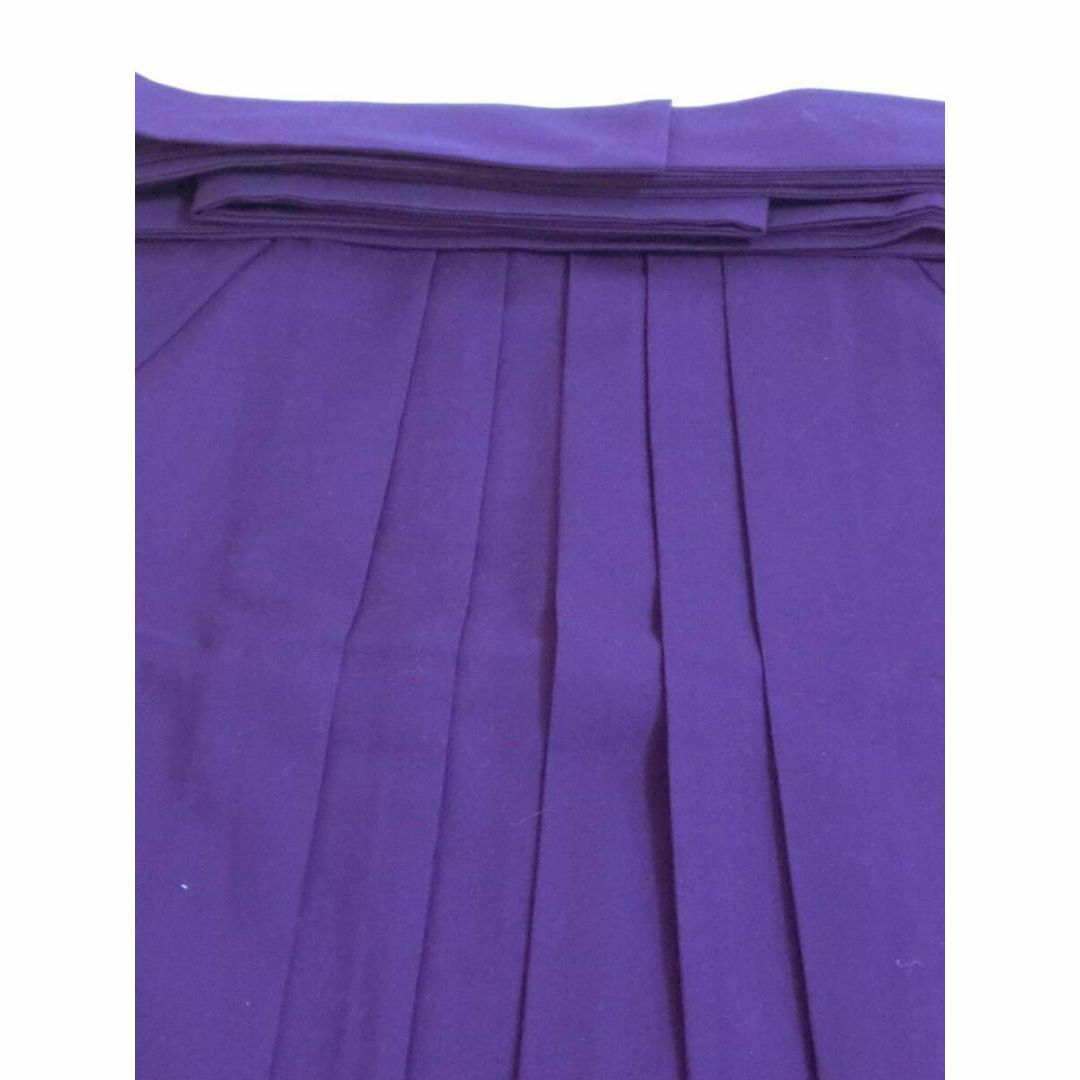 【Q0307】Ｓお仕立て上がりウール袴　紫色地 レディースの水着/浴衣(その他)の商品写真