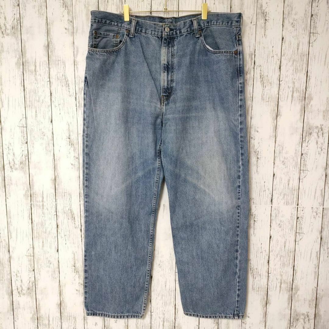 Levi's(リーバイス)のリーバイス550バギーワイドデニムパンツUSA古着W42L30（770） メンズのパンツ(デニム/ジーンズ)の商品写真