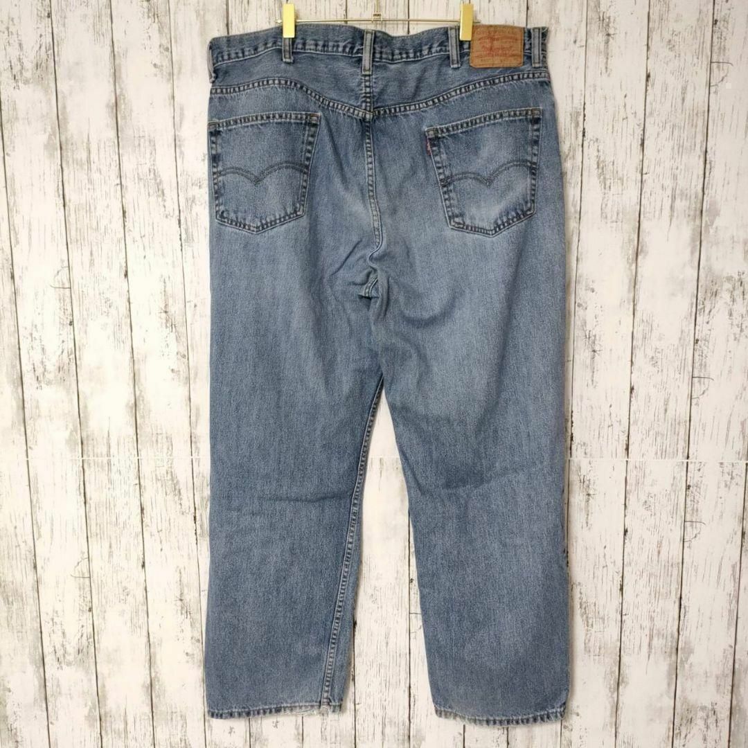 Levi's(リーバイス)のリーバイス550バギーワイドデニムパンツUSA古着W42L30（770） メンズのパンツ(デニム/ジーンズ)の商品写真