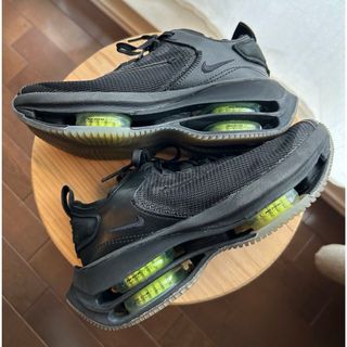 ナイキ(NIKE)のNIKE ZOOM DOUBLE STACKED/black/23.0cm(スニーカー)