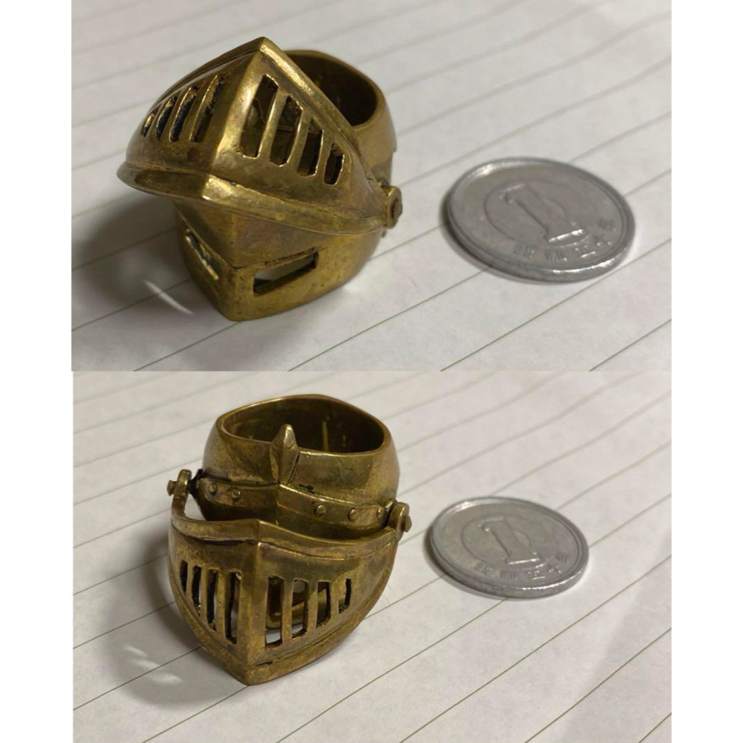 甲冑　アーマーリング　指輪　中世　騎士 メンズのアクセサリー(その他)の商品写真