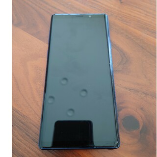 エーユー(au)のSAMSUNG Galaxy Note9 SCV40 オーシャンブルー(スマートフォン本体)