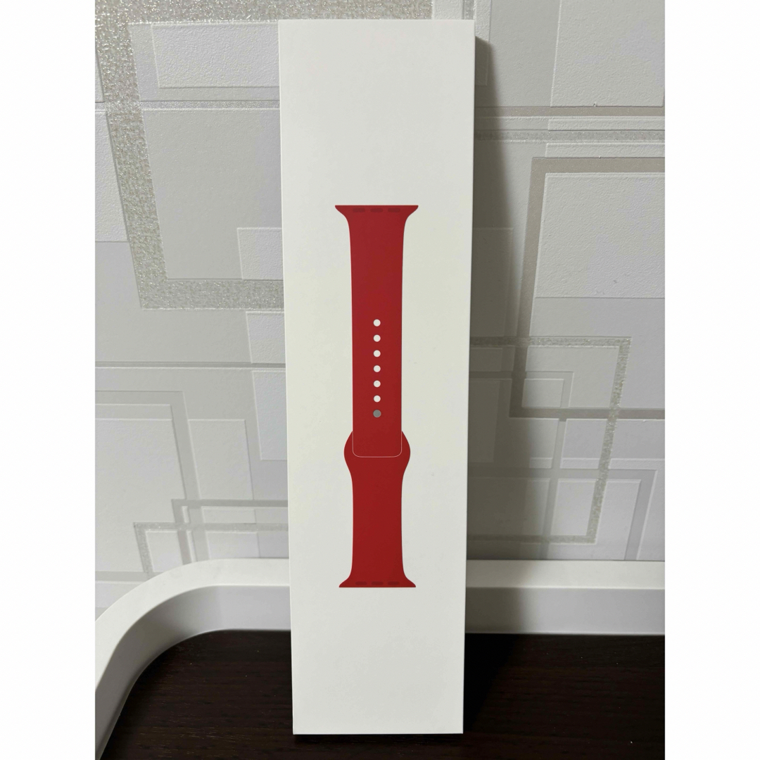 Apple Watch(アップルウォッチ)のApple Watch (41mm)  （PRODUCT)REDスポーツバンド メンズの時計(ラバーベルト)の商品写真