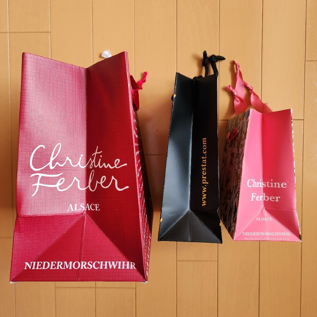 クリスティーヌ フェルベール スイーツ ブランド ショッパー お菓子 レディースのバッグ(ショップ袋)の商品写真