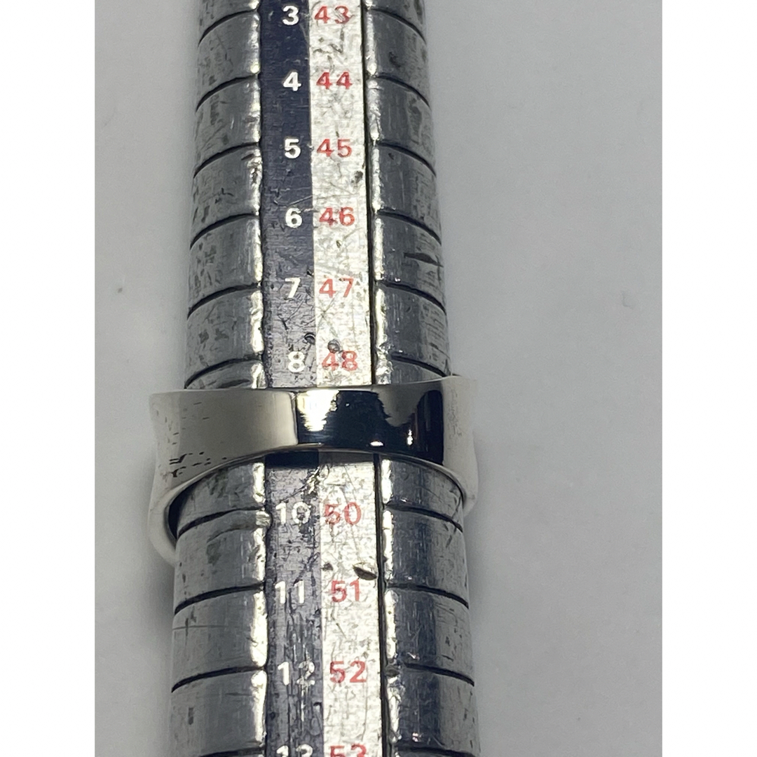 逆甲丸　スターリングシルバー925リング　純銀高純度　アクセ指輪　9号　tアA9 メンズのアクセサリー(リング(指輪))の商品写真
