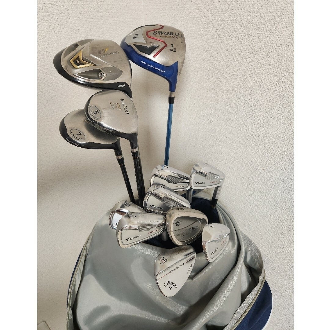 初心者向け!メンズゴルフクラブセット(小道具つき) 初心者向け!メンズゴルフクラブセット(小道具つき)