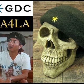 GDC - GDC グランドキャニオン CA4LA カシラ 限定 コラボ ベレー帽 カーキ